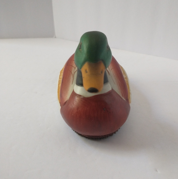 Vintage Ceramic Mallard Duck Lint Brush - Picture 3 of 8